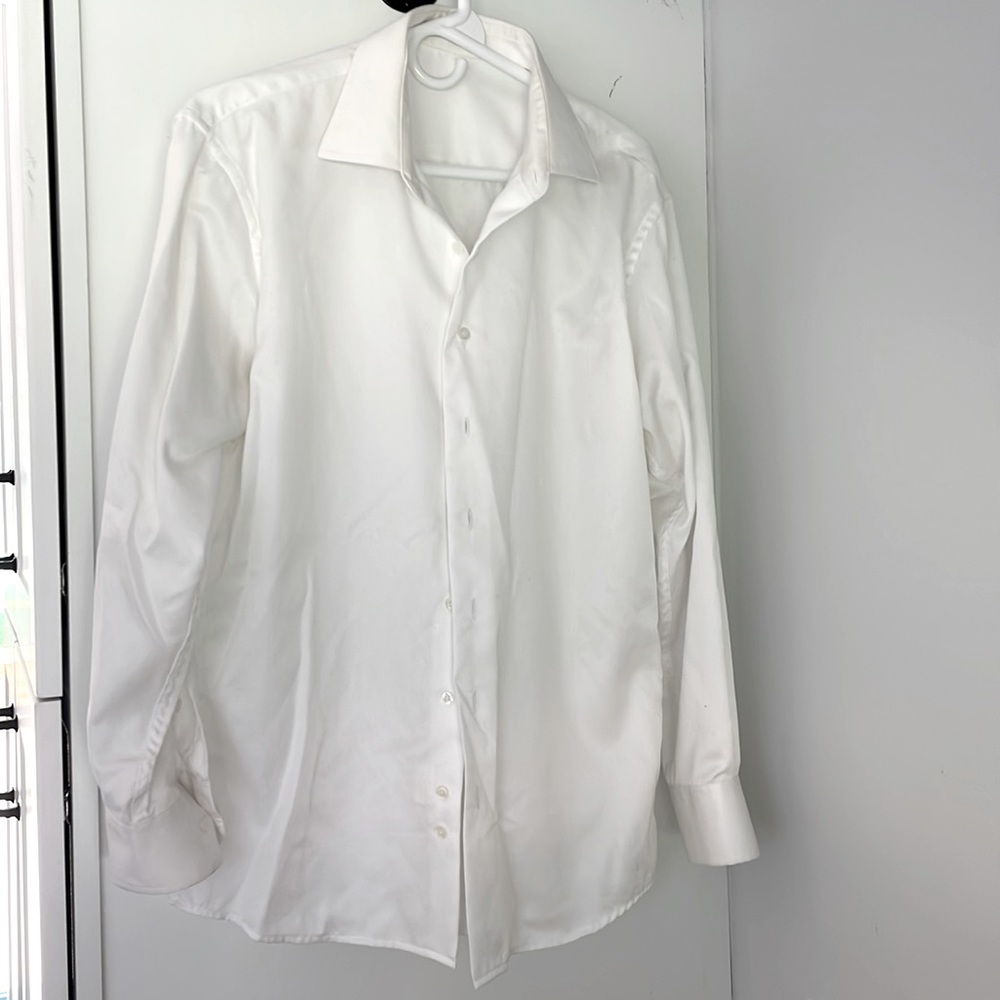 Custom Men’s Dress Shirt - white